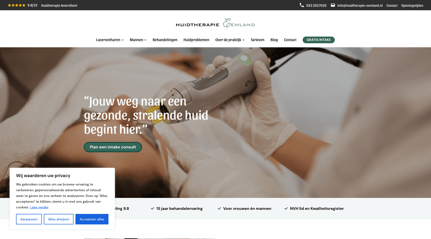Huidtherapie Eemland SMT Marketing