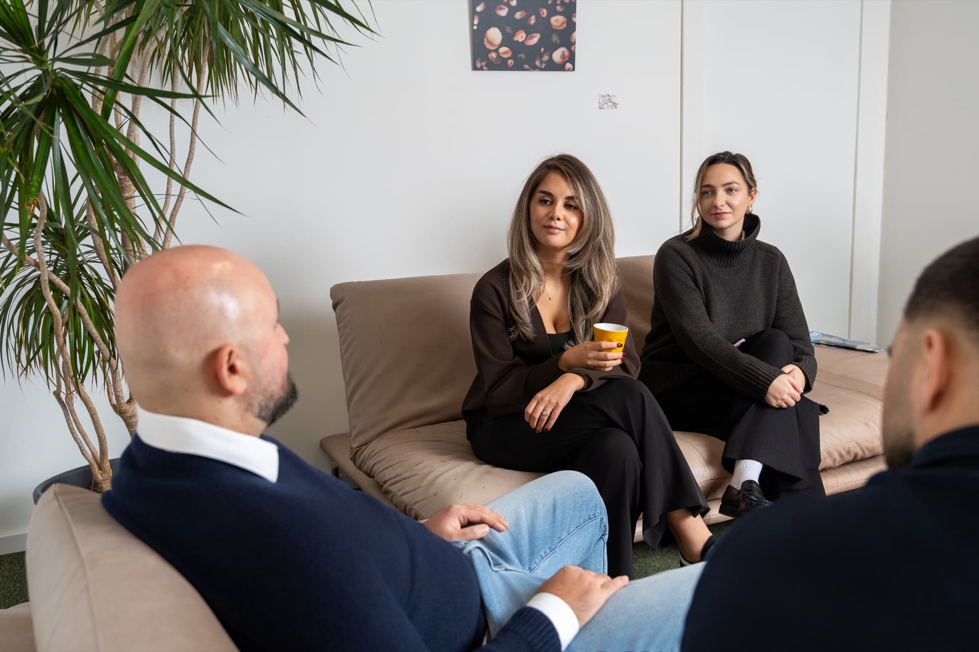 SMT Marketing team aan het werk